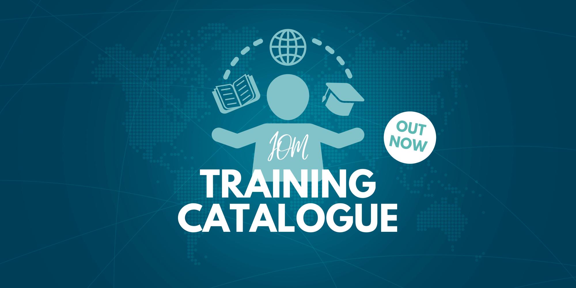 IOM Training catalogue banner